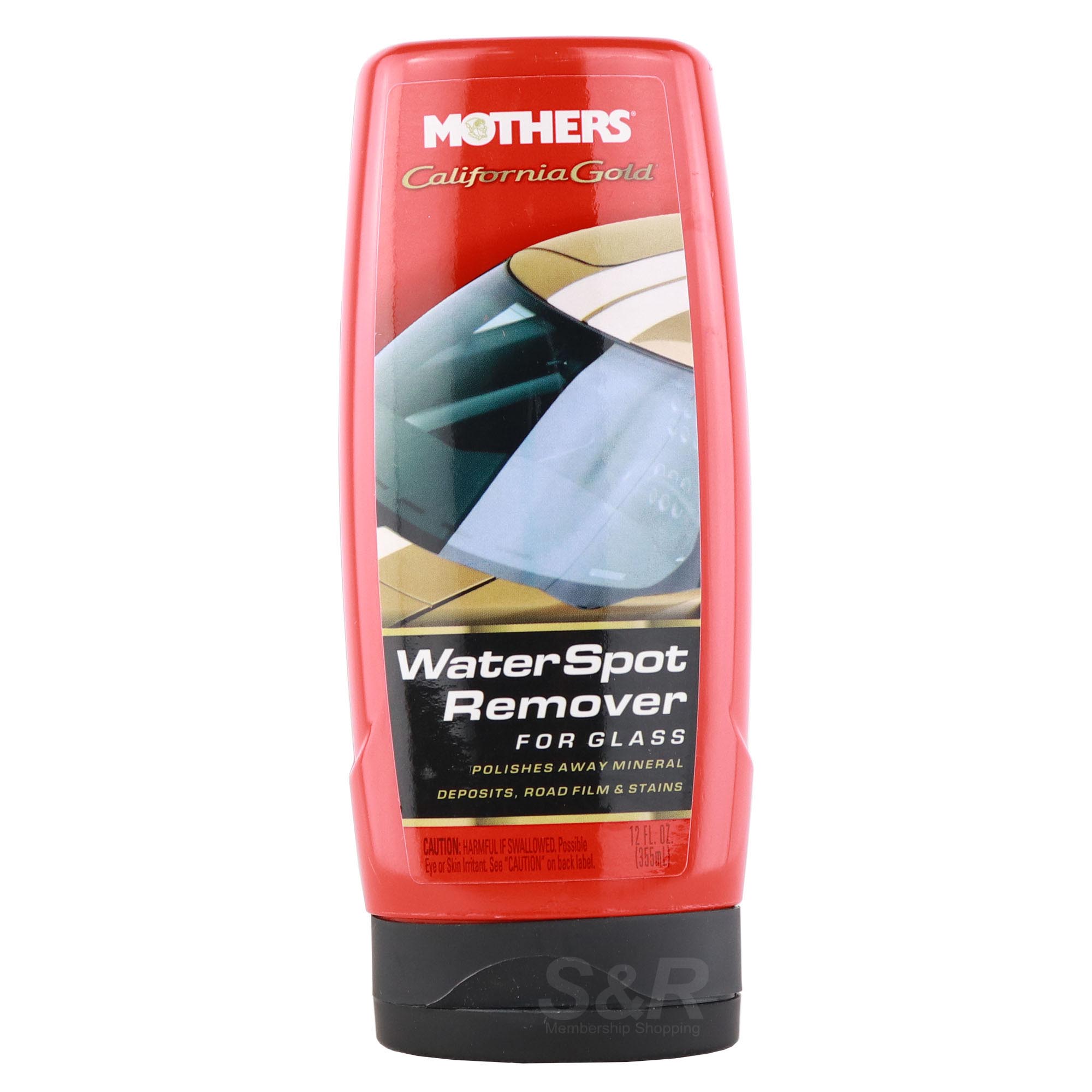 Mothers California Gold Water Spot Remover for Glass 355mL Mothers California Gold Water Spot Remover for Glass 355mL